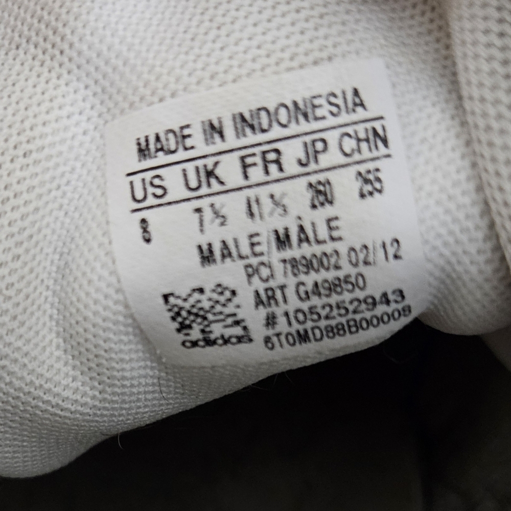 Adidas Men's Pro Model Shell Toe High Tops - Picture 8 of 9